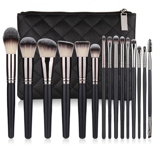 Juego de 15 Brochas de Maquillaje – Set Completo