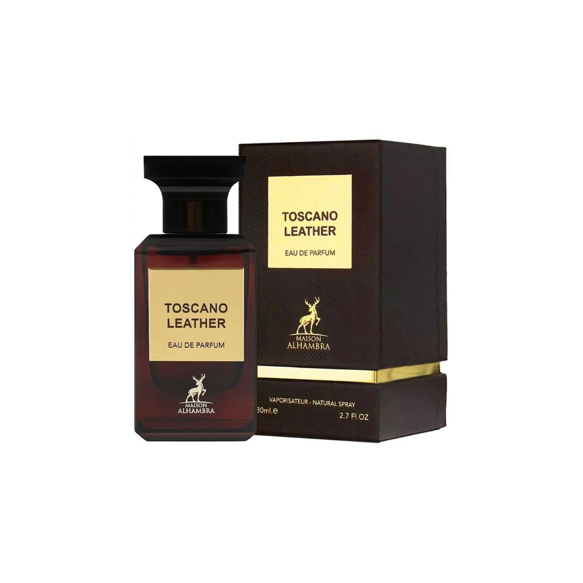 Toscano Leather by Maison Alhamara | Eau de Parfum 80 ml