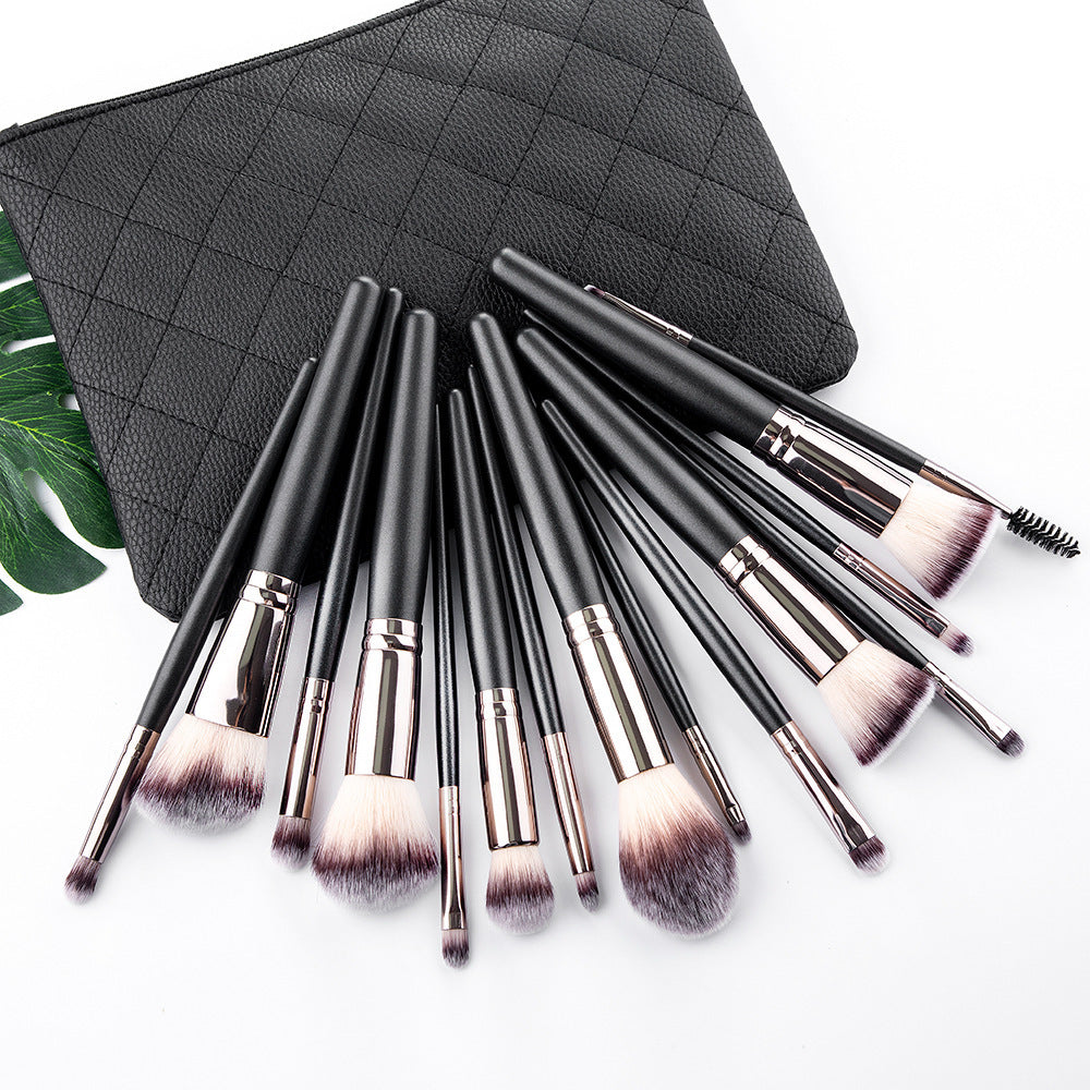 Juego de 15 Brochas de Maquillaje – Set Completo
